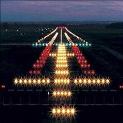 Iluminación del aeropuerto