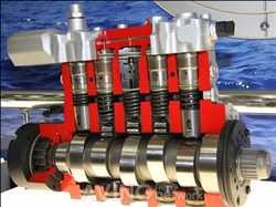 Système d'injection de carburant marin